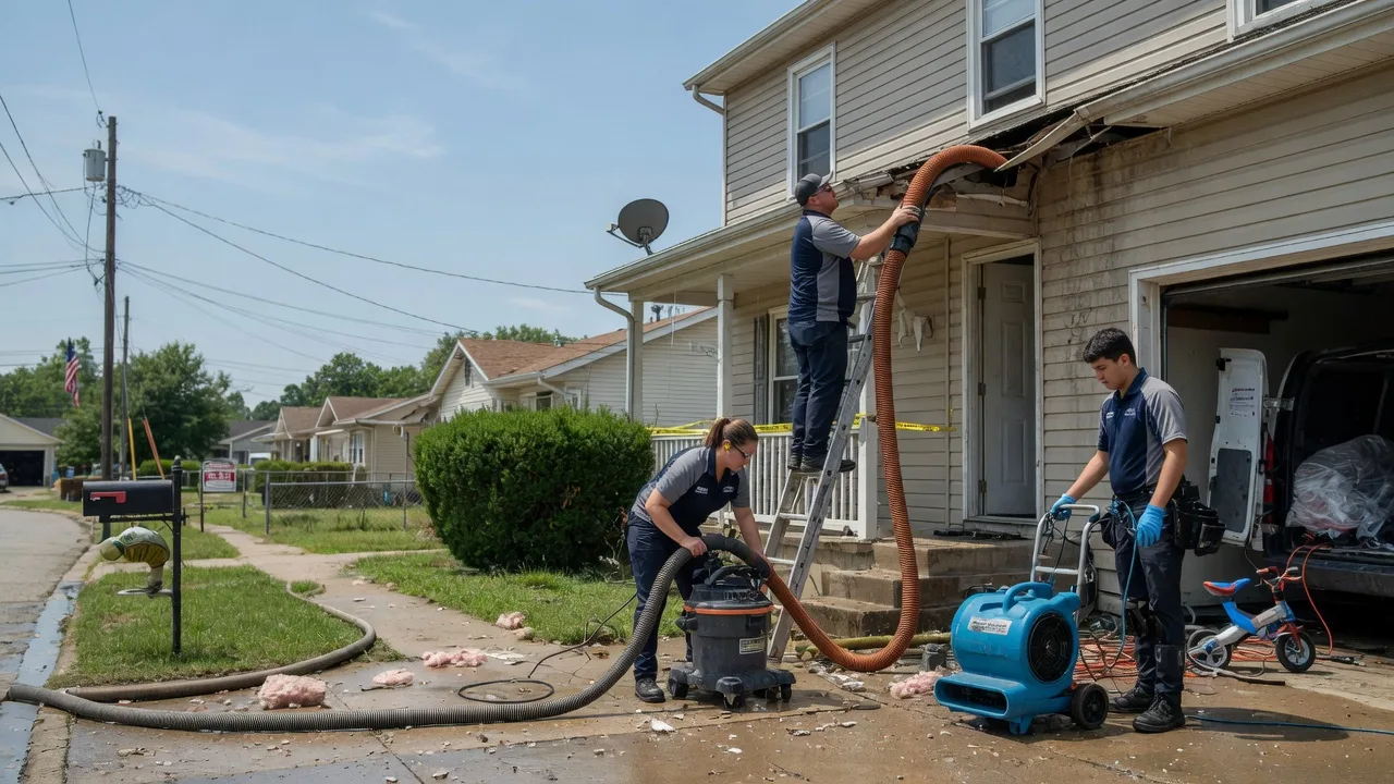 Water Damage Restoration in Summitville, IN near me